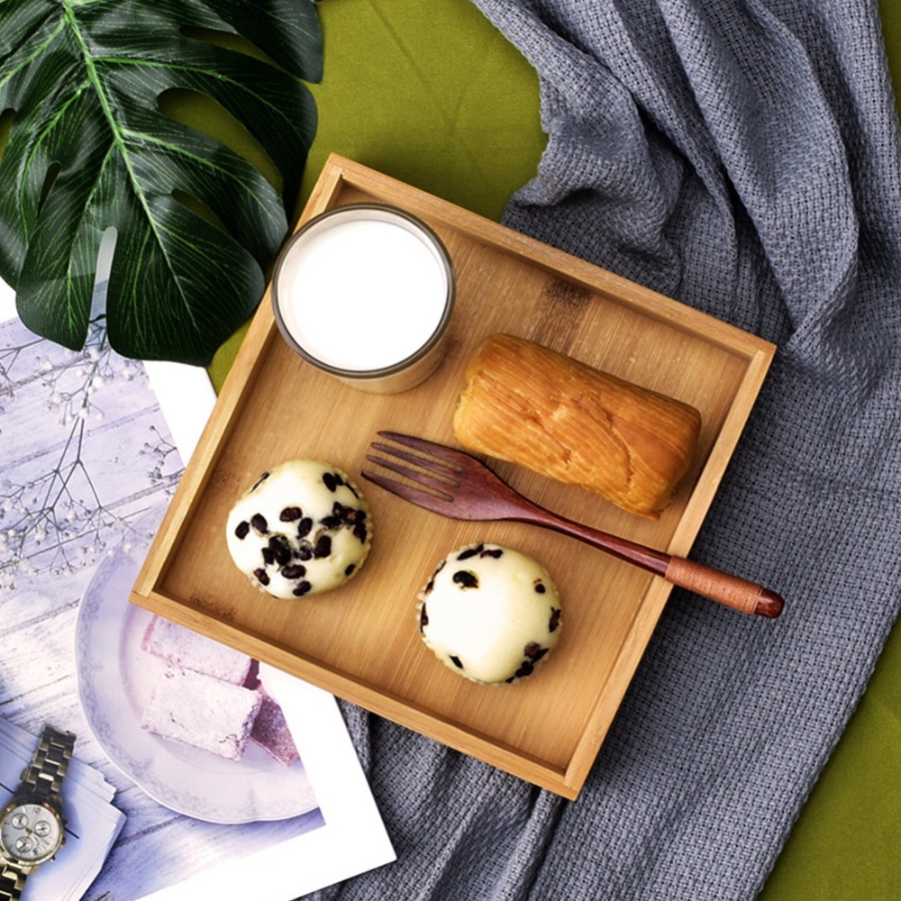 Rectangular Shape Japanese Sty - Bamboo Tea Tray avis et prix