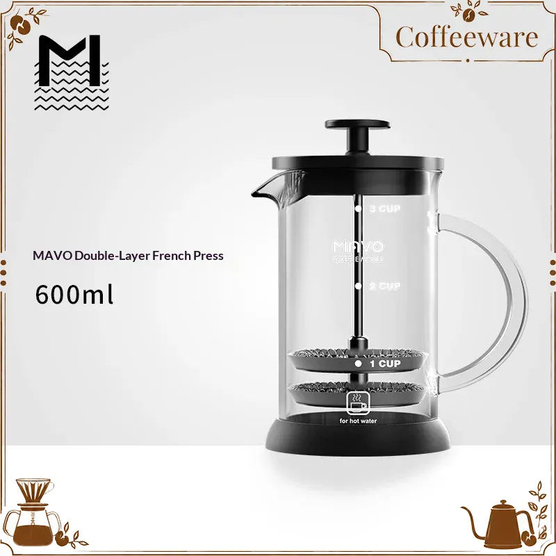 MAVO French Press Coffee Maker - Coffee Tea Press avis et prix