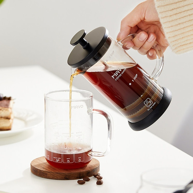 MAVO French Press Coffee Maker - Coffee Tea Press avis et prix