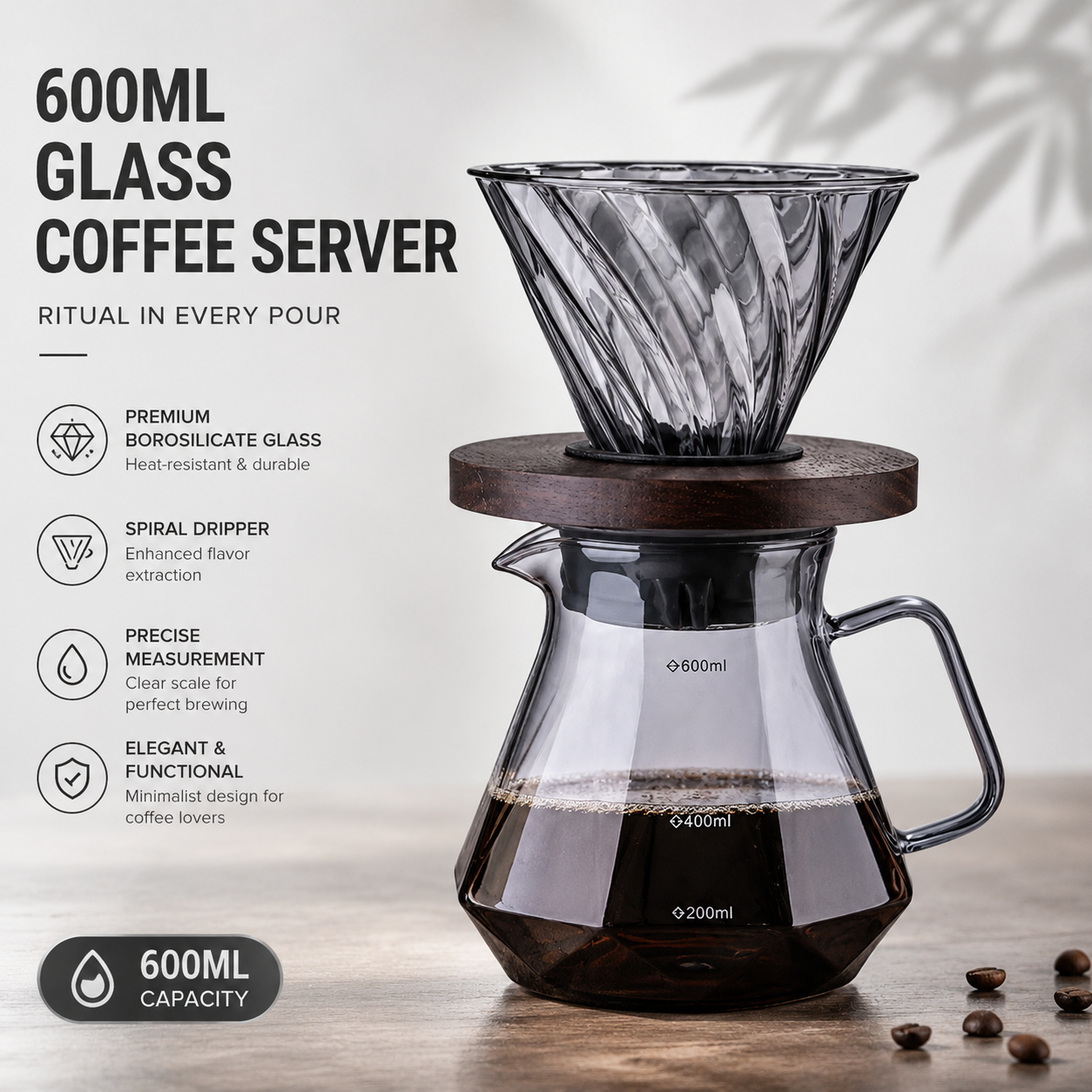 Magpie Glass Coffee Pot For V6 - Coffee Tea Mugs avis et prix