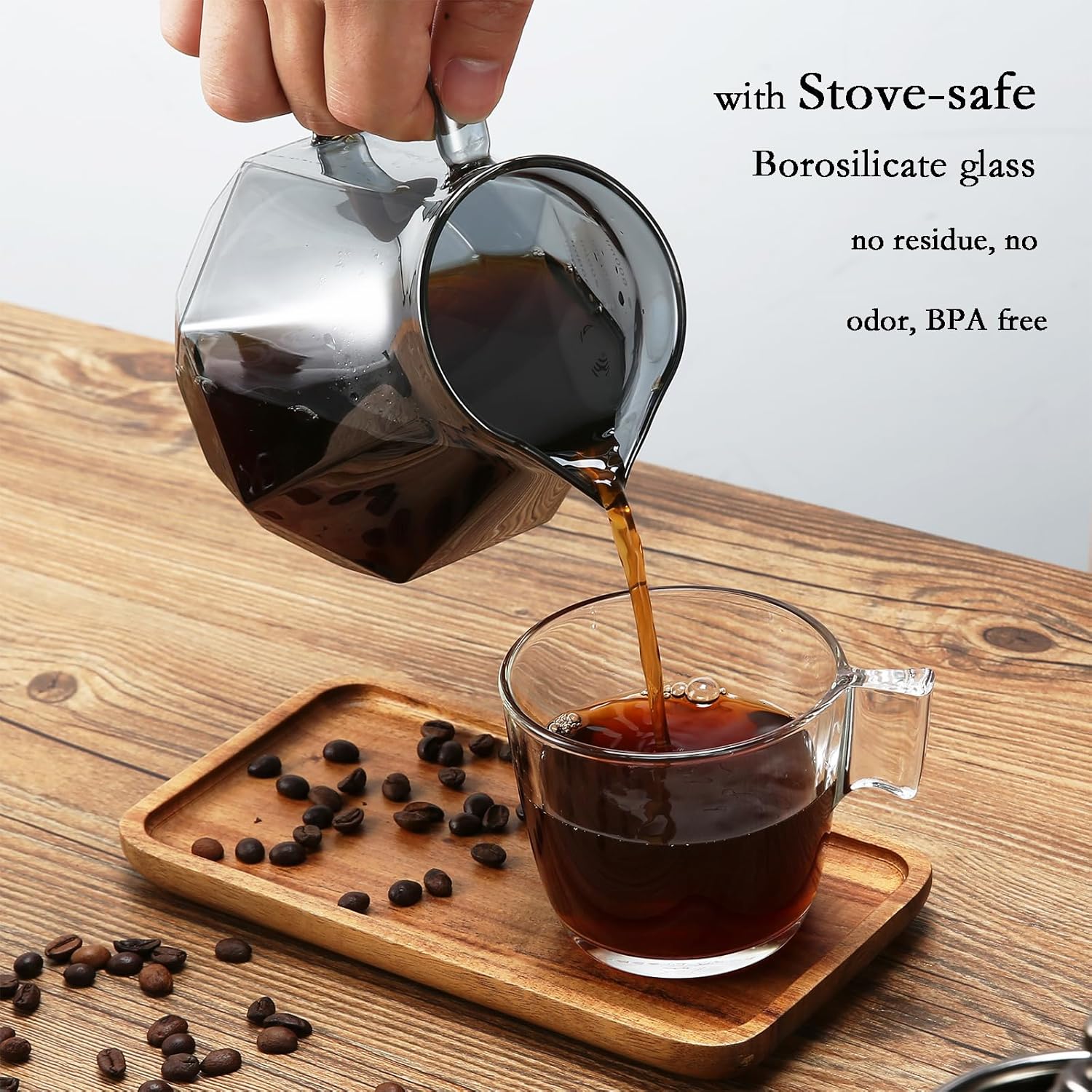 Magpie Glass Coffee Pot For V6 - Coffee Tea Mugs avis et prix