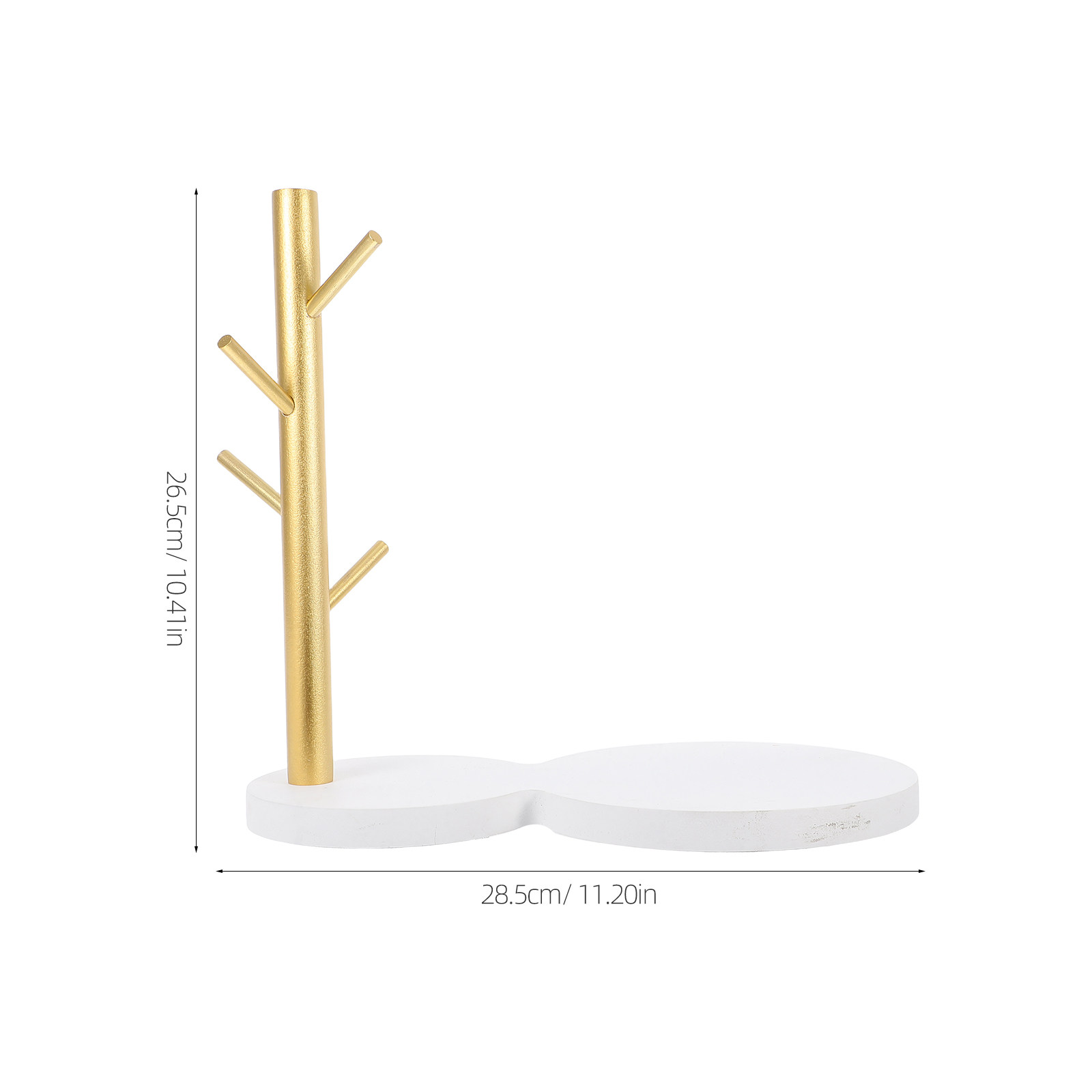 Wooden Tea Cup Storage Rack Ea - Coffee Tea Stand avis et prix