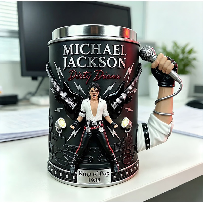 Michael Jackson King of Pop 3D - Coffee Tea Mugs avis et prix
