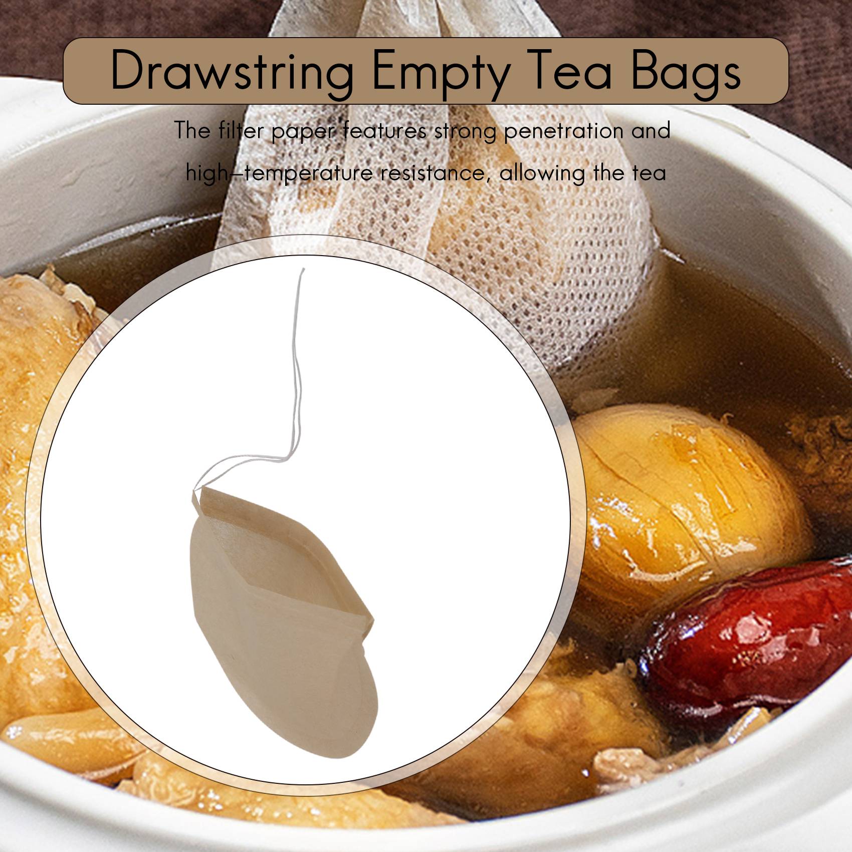 A71Z 300PCS Tea Filter Bags, D - Coffee Tea Bags avis et prix