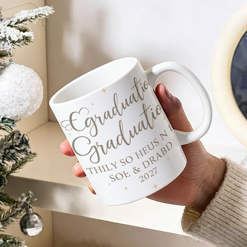 Gilded Font & Star Ceramic Mug - Coffee Tea Font avis et prix