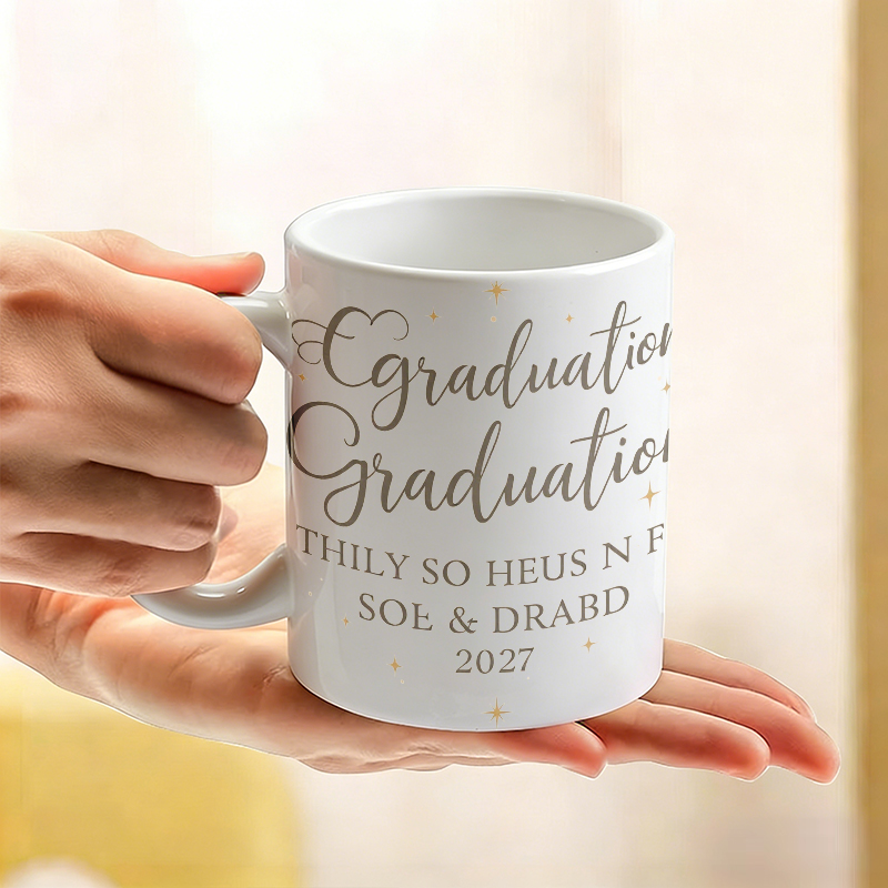 Gilded Font & Star Ceramic Mug - Coffee Tea Font avis et prix