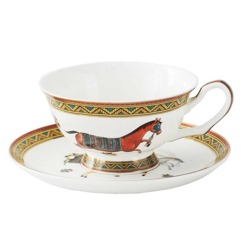Porcelain Tea Cup and Saucer S - Coffee Tea Gift avis et prix