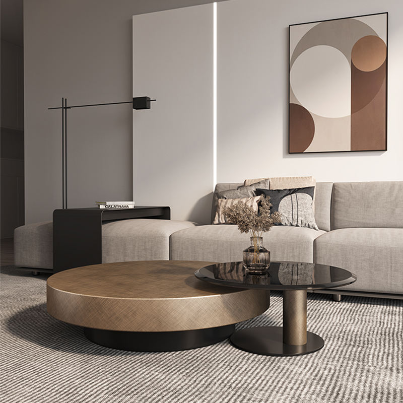 Modern Round Stainless Steel C - Coffee Tea avis et prix
