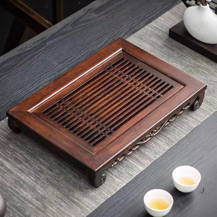Wooden Tea Set with Water Stor - Bamboo Tea Tray avis et prix