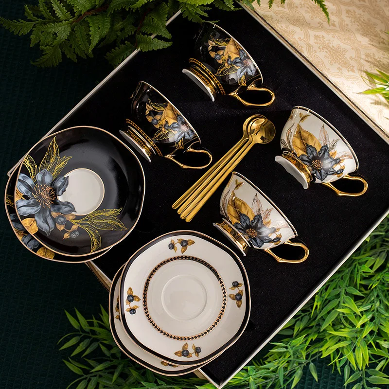 The Patterned Tea Set Is Suita - Coffee Tea Gift Set avis et prix