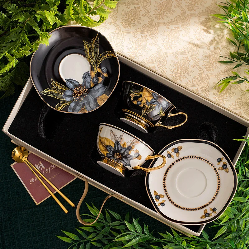 The Patterned Tea Set Is Suita - Coffee Tea Gift Set avis et prix