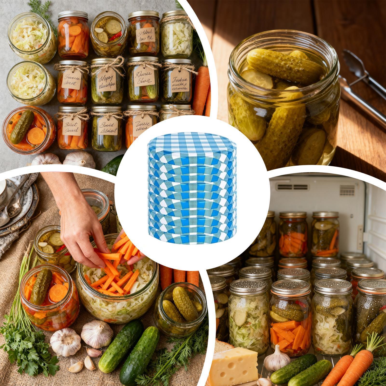 Canning Lids 50 Piece Leak Pro - Coffee Tea avis et prix