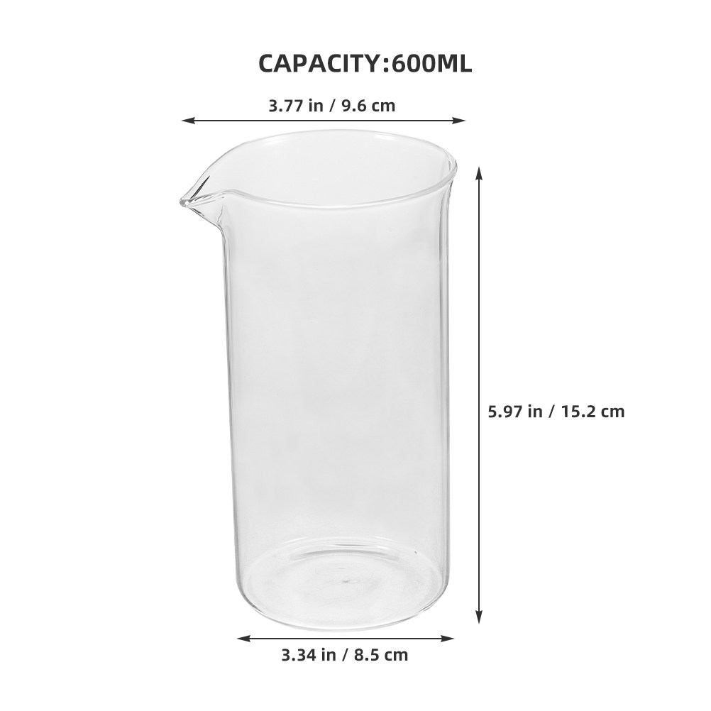 Heat Resistant Glass Coffee Pr - Coffee Tea Press avis et prix