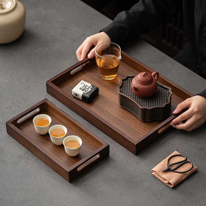 Large Size Rectangular Bamboo  - Bamboo Tea Tray avis et prix