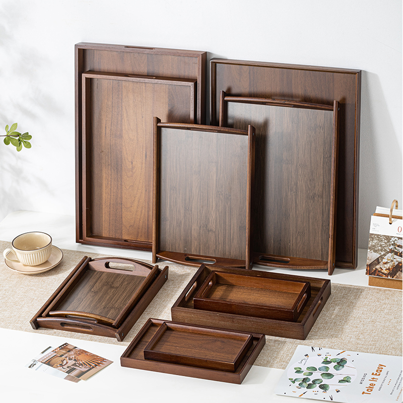 Large Size Rectangular Bamboo  - Bamboo Tea Tray avis et prix