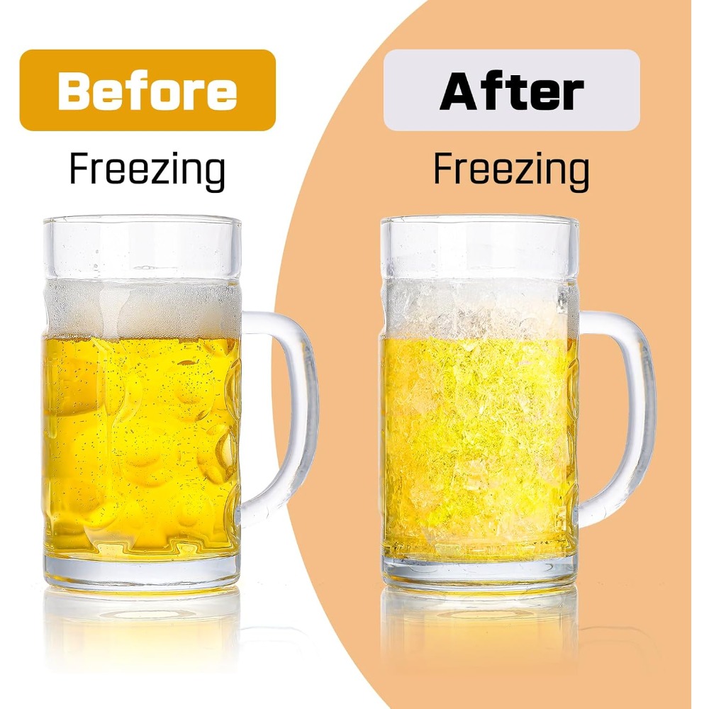 20oz Large Beer Mugs Set of 2, - Coffee Tea Gift avis et prix