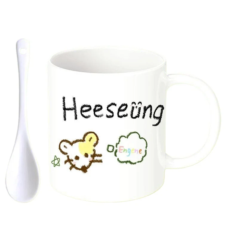 ENHYPENED Lovely Cartoon Perip - Coffee Tea avis et prix